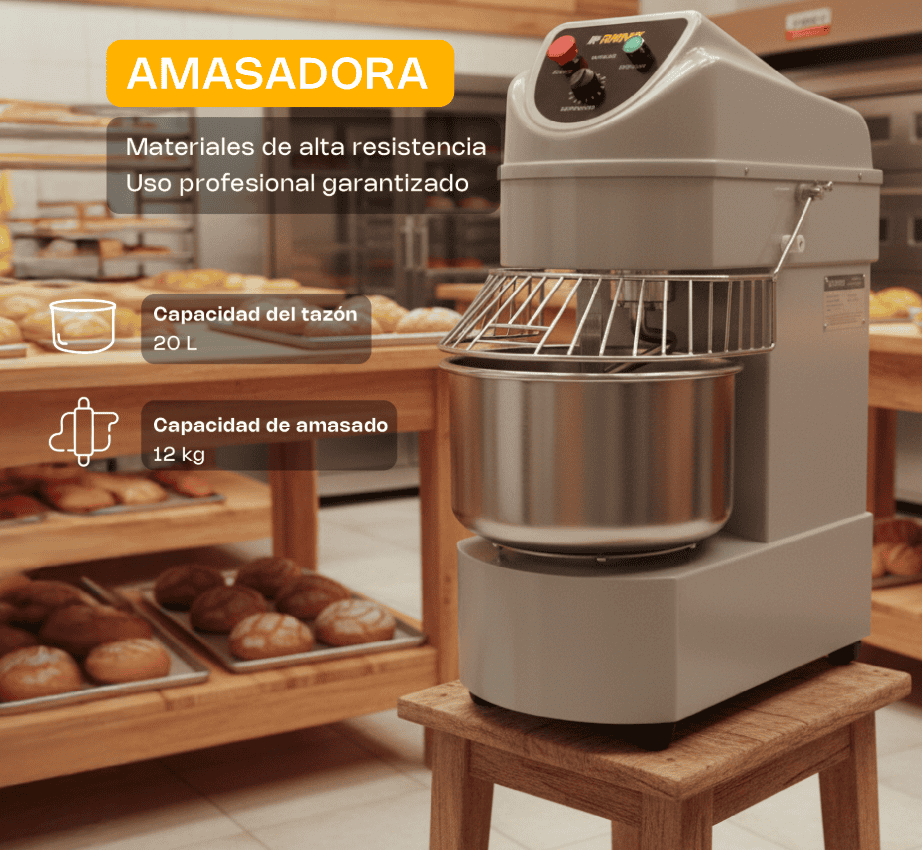 Amasadora Rhino 20 Litros