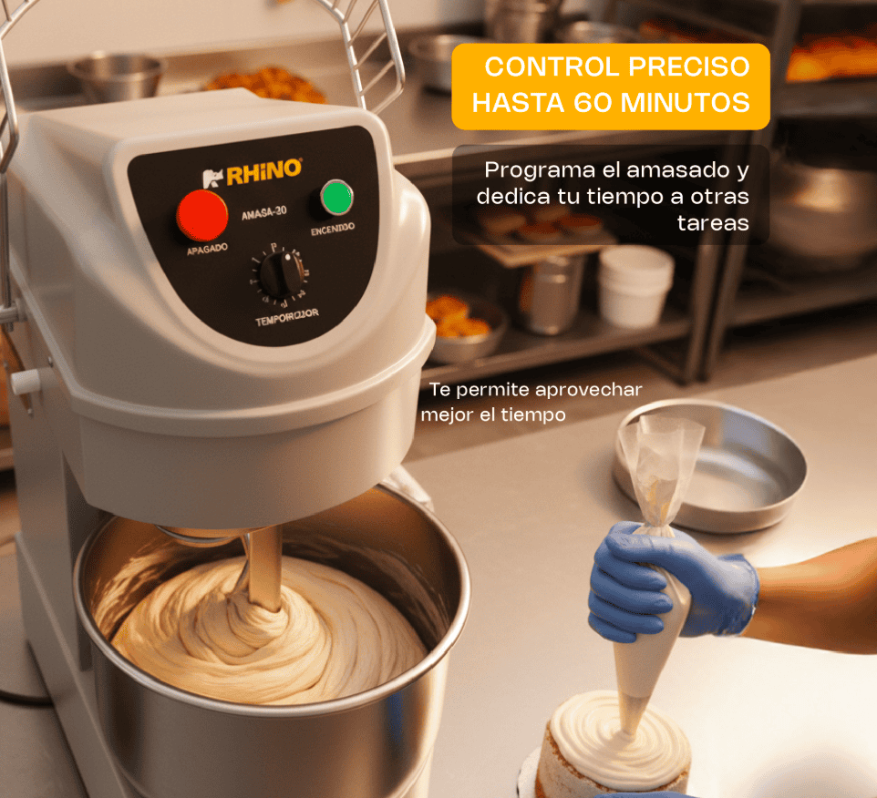 Amasadora Rhino 20 Litros